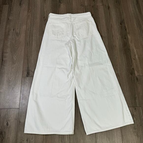 J Crew High Rise Super Wide Leg Denim Jeans US Women's 33 Plus New - Picture 3 of 6